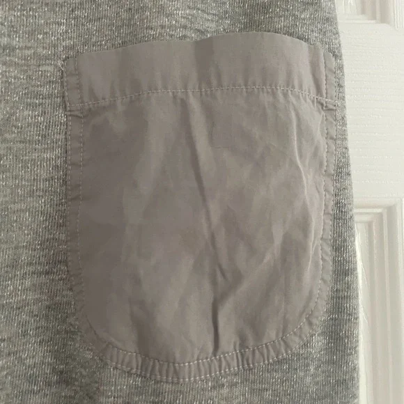 Nili Lotan Austin Grey Sweat Shorts Raw Hem Cotton - Picture 6 of 7